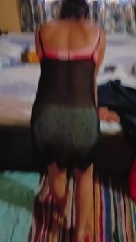 Desi Bhabhi in Sexy Black Lingerie