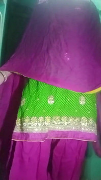 Indian Gay Crossdresser Bottom Gaurisissy Real XXX Homemade Sex in Green Salwar Kurta Just Like a Housewife