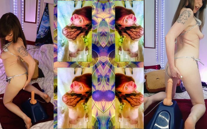 GamerGirlRoxy: Succhiare e scopare un dildo che squirta divertimento disordinato