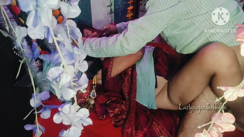 Lustykajolbhabhi: Festeggia la notte di nozze con Mili Bhabhi lungo il...