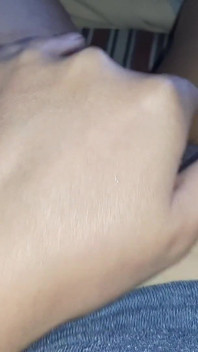 Girl Masturbates Her Innocent Swollen Hairy Pussy Until She Cums