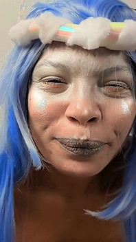 엔젤이 크게 하품하다 배 페티시