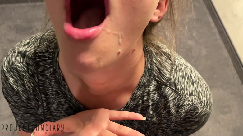 Projectsexdiary: Yoga girl blowjob - She natural protein