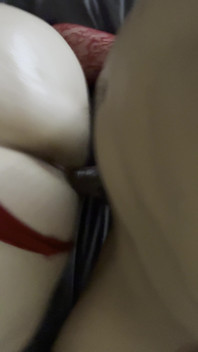 Horny Mature Neighbor Sexy Red Lingerie