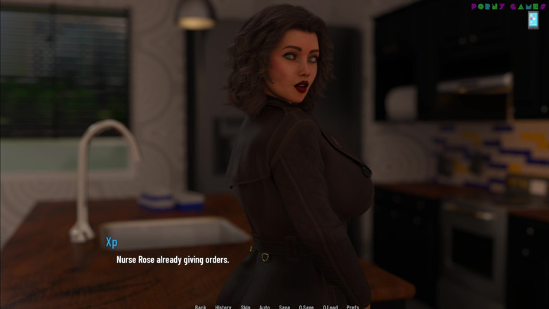 Porny Games: Hari Universiti oleh Greebo - ibu tiri bermain jururawat dengan saya,...