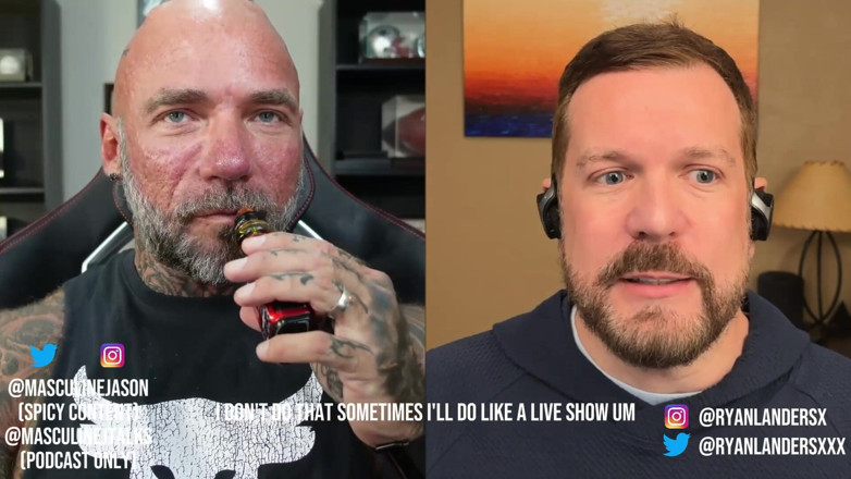 Raw and Uncensored with Masculine Jason: Pornostar geständnisse - ryan Landers episode 139
