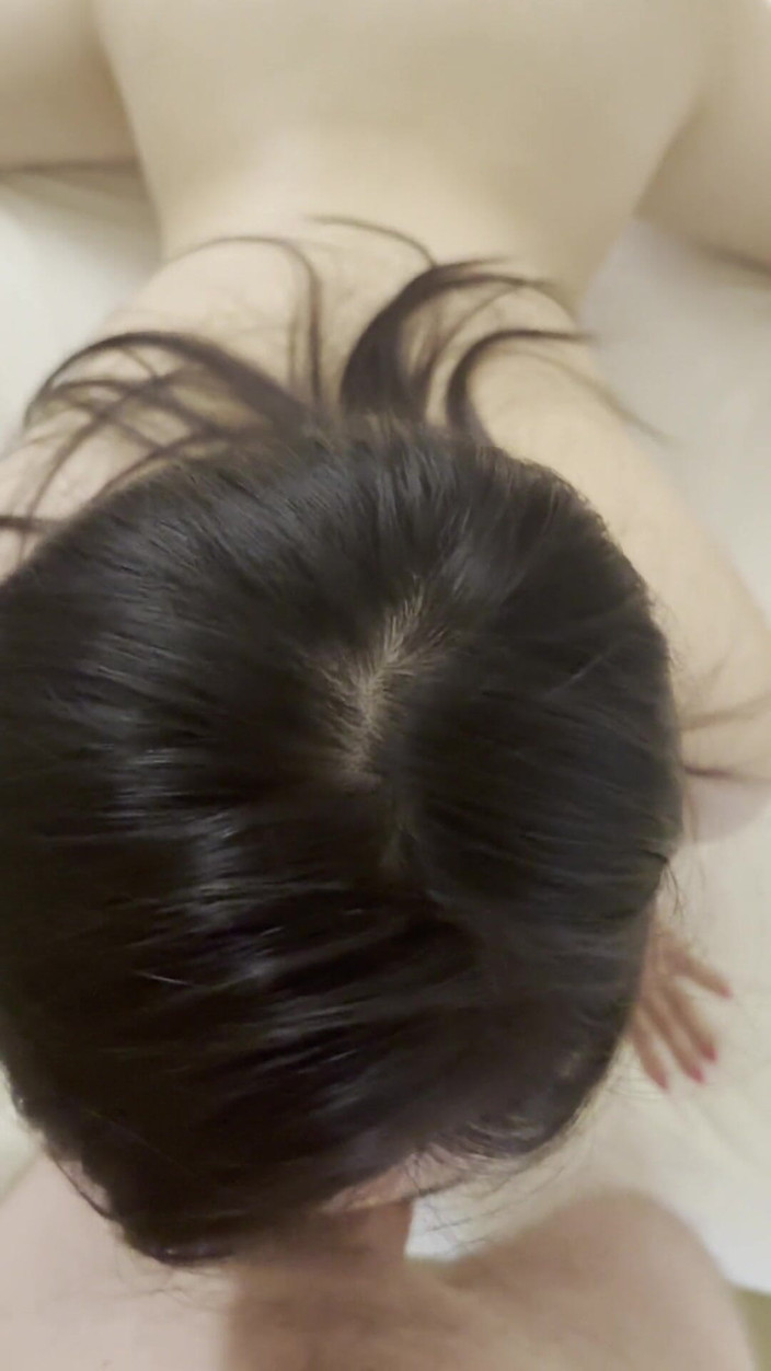 AsianHoneyAss: POV Asian babe Blowjob i Crazy Riding on Bwc dla...