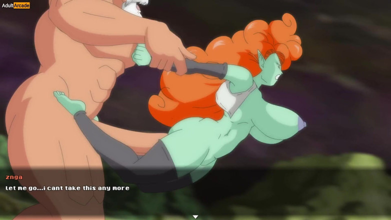 LewdArcade: Dragon boll z zanj parodisi seks oyunu - süper sürtük z...