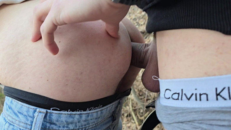 boyzxy212: Outdoor Sex in the Woods with My Gay Slut - He...