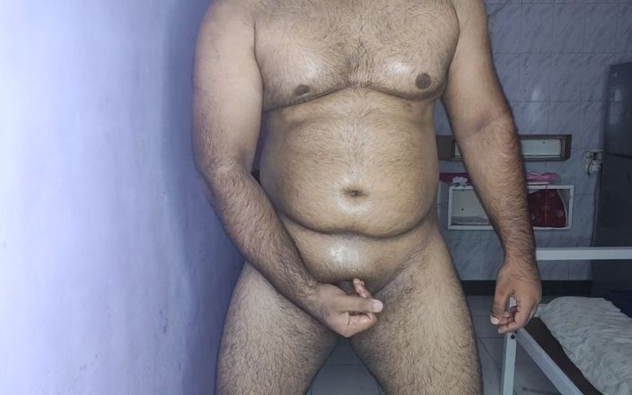 The Greek God: Biffig hårig muskulös man cumshot video