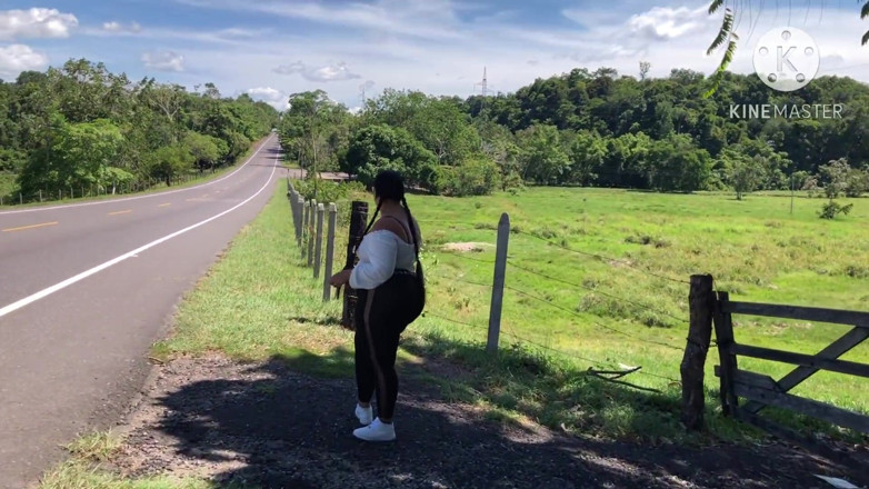 Lexly_16: Stranger Fucks Me for Money Outdoors