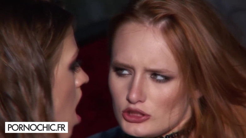 Pornochic: Lesbian orgy in an old factory