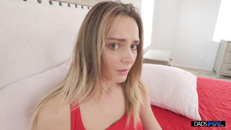 JAYS POV: Genç üvey kız Aften Opal üvey babasını sikiyor