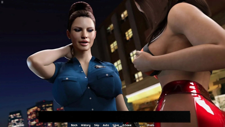 Future Money Man: เจ้าหน้าที่ตํารวจสาวสองถูหี Luna และบีบนม