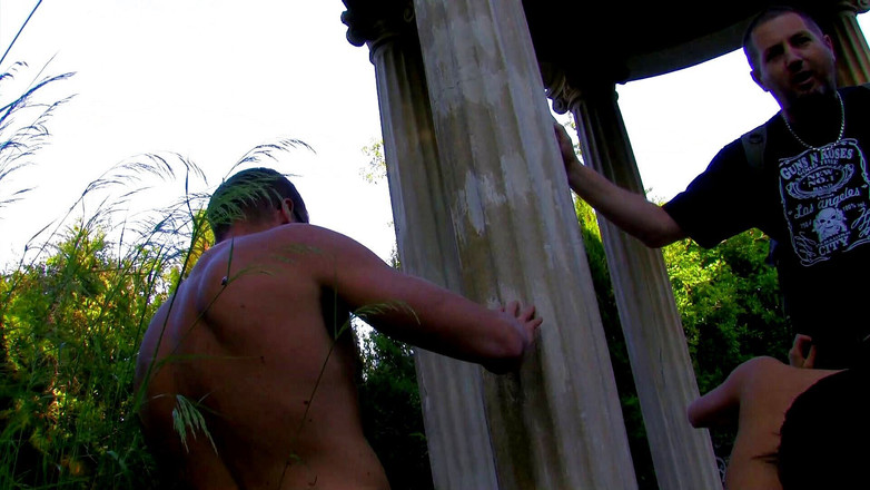 CBD Media Interracial: Two busty anal whores having rough interacial anal threesome with...