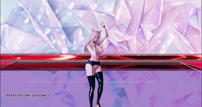 3D-Hentai Games: GFRIEND - Mago Ahri Kda het naken kpop dance 4K 60FPS