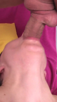 Mega cum shot in her face, after extreme DP fuck