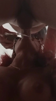 Perfectly Busty MILF Blowjob with Huge Cumshot