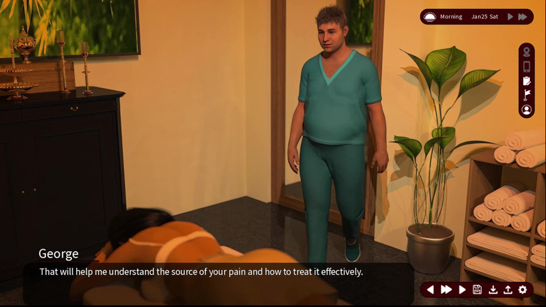 Johannes Gaming: Whispers of Desire 19 Sarah ging een massage doen