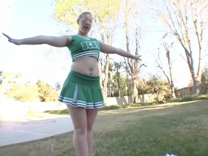 Black Monstercock Force: Sexy PAWG Cheerleader Fucked by BBC &amp; Leaks Thick Cream