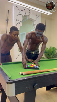 Snooker Game Training Turned to a Romantic Sex