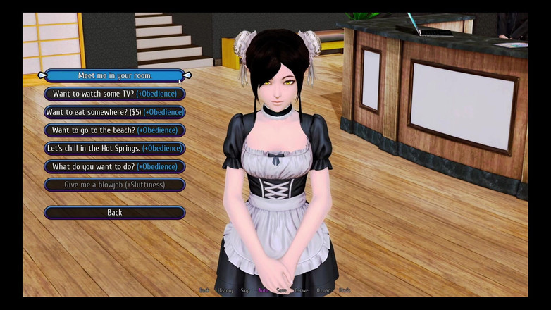 Nemi: 18+ Harem Hotel : femme de ménage elfe personnelle sur son...