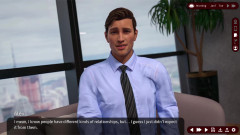 Johannes Gaming: 欲望のささやき 5 アレックスはエヴァ博士と面会し、彼女は彼にオープンマリッジについて考えるよう促しました