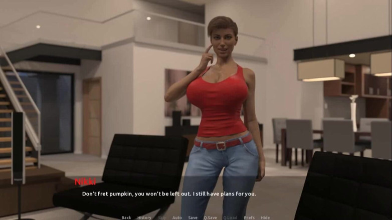Dirty GamesXxX: The Visit: risky sex and creampie in public ep.33