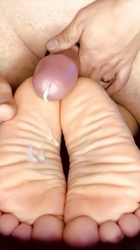 Footjob Handjob Creampie Compilation
