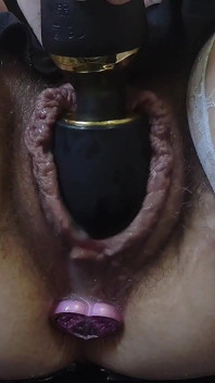 White Stockings Creamy Hands & Vibrator Orgasm