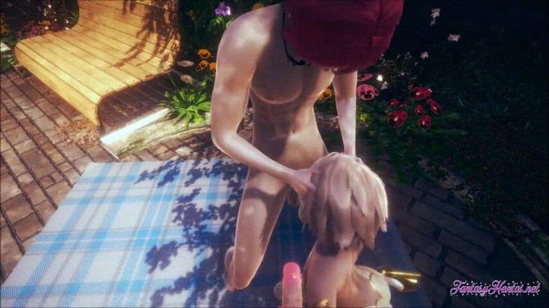 Yaoitube: Yaoi Femboy - Erik menghisap dua zakar dan mereka memancut ke...