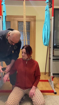 Hanging in Clothes, Breathplay with Scarf