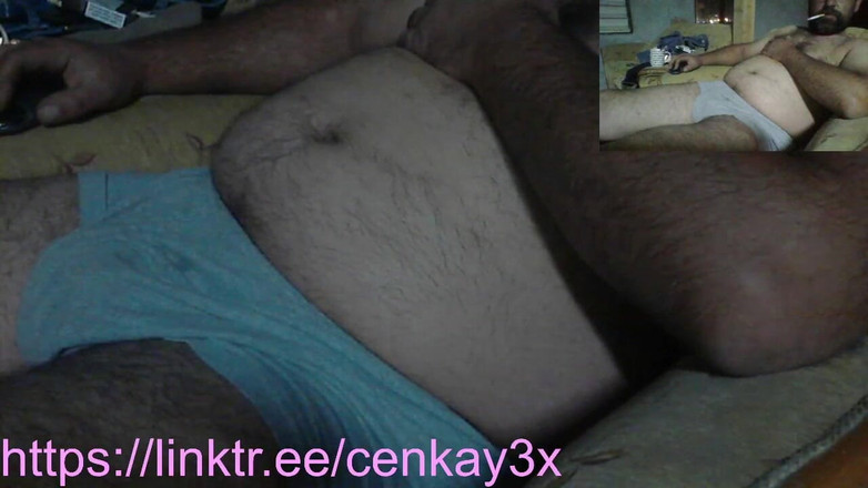 CenkAy: Masculine bear papi war bei der live-Übertragung erstaunlich