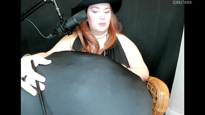 Scarlet Vixen: Ke dalam Witchs Belly a Tale (asmr) (wmv)
