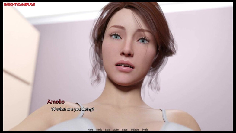 Naughty gameplays: 心脏问题 01 由 xenorav - 丰满的荡妇得到她的胸部吮吸并达到很大的高潮，让她巨大的胸部被吮吸