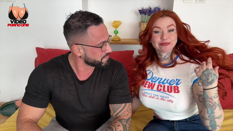 Video Porno One: Я кончил на большие груди рыжеволосой девушки этой женщины