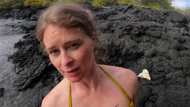 Jade Kink: Grober Amateur-blowjob Und Gesichtsbesamung Im Freien