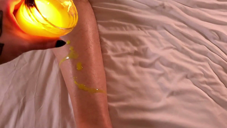 Lady Lazarus: POV Wax Play with Gim Von Gamete