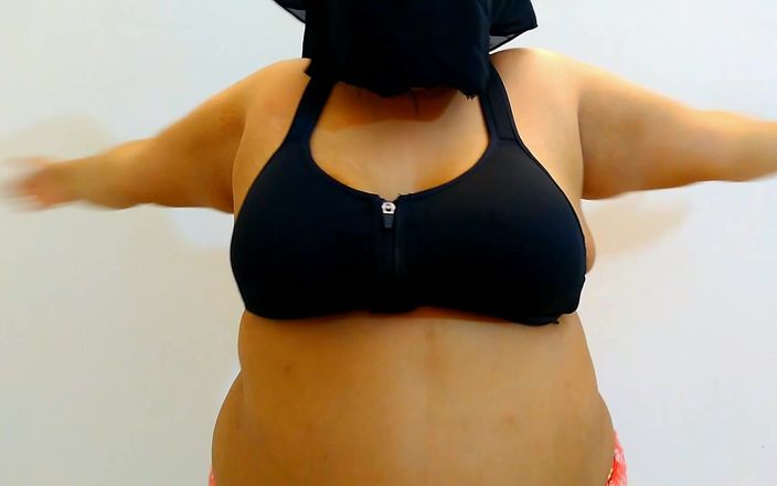 Aria Mia: While Exercising Indoors, Indian 19 Year Old BBW Hot College Girl...