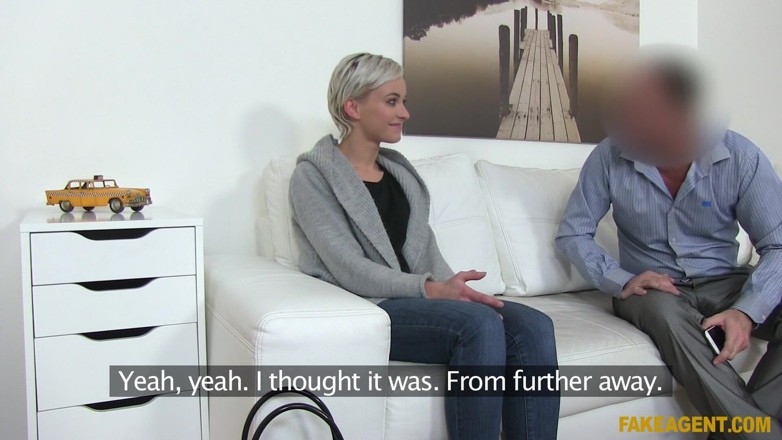 Fake Agent: Fake Agent - Model Shows off Her Best Moves on the...