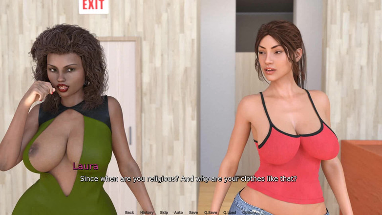 Dirty GamesXxX: Laura Lustful Secrets: Holly Reverend Performing Exorcism with Fucking on...