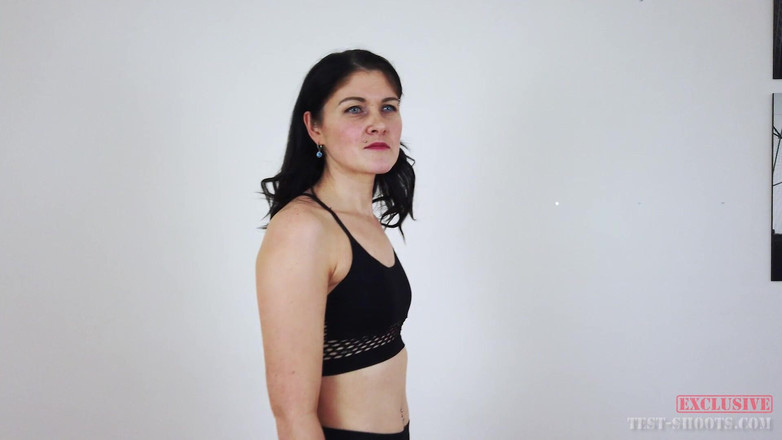 Test-Shoots: Exkluzivní video učitelka Lawra v milf nahém castingu