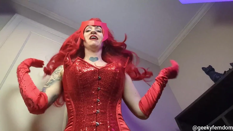 Geeky Femdom: Wandavision - Shrunk od Scarlet Witch