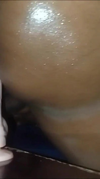 Close up Riding and Twerking on My Dildo