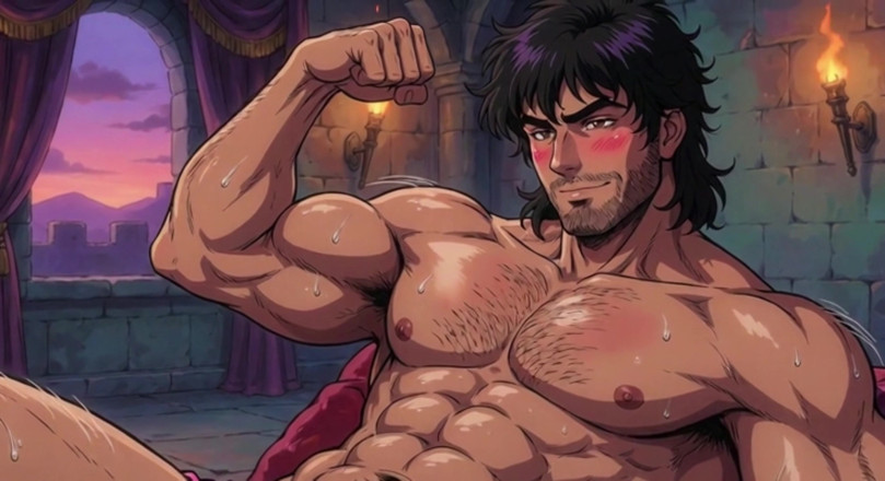 Erotic Man: Seducción del castillo de hombres musculosos