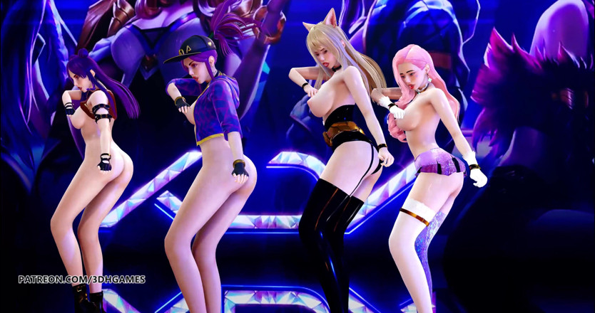 3D-Hentai Games: BLACKPINK - per sempre giovane spogliarello 4K 60FPS