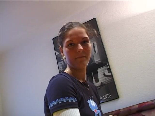 German Classic Porn videos: Tanja 23, german student doing an audition