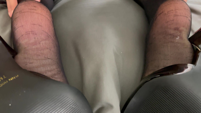 Pink Foxx: Stewardess Foot JOI Adventure