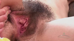 ATK Hairy: Wanita cantik dengan berbulu lagi asik orgasme