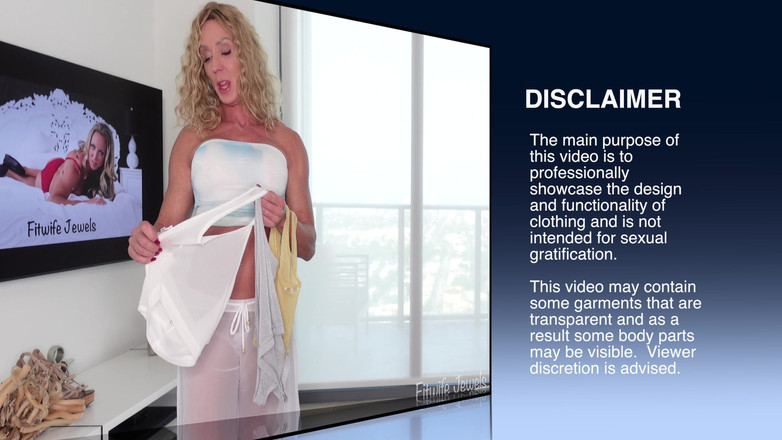 FitwifeJewels:  Sheer Tank Tops Tryon. Xem xét. Tự do